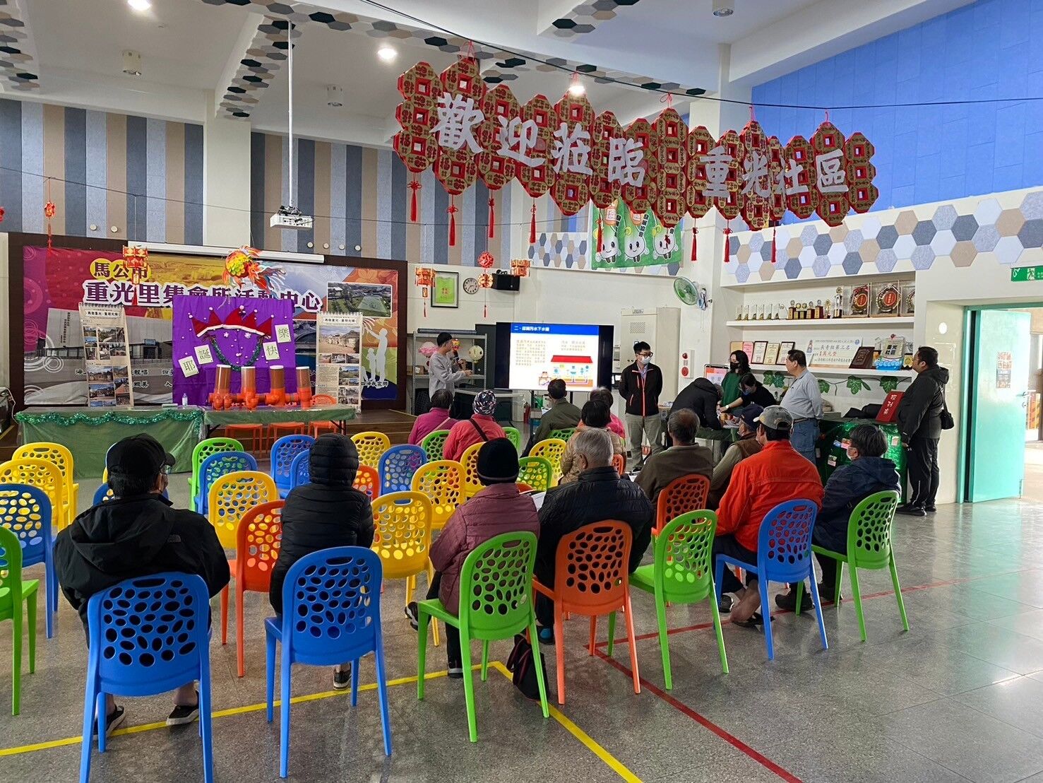 澎湖縣政府辦說明會 促進重光里及西衛里污水接管工程順利推進