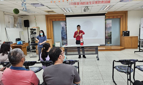 澎湖老人之家舉行消防逃生訓練 提升災害應變能力