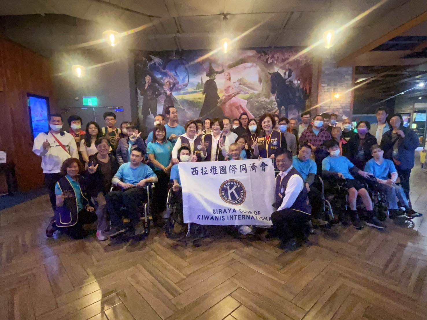 臺南市《台灣超人》公益觀影活動：澎嘉南區國際同濟會與西拉雅同濟會支持弱勢學生，帶來正向力量