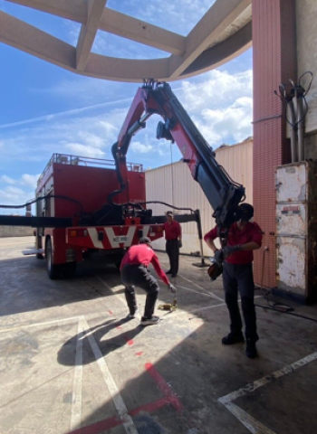 澎湖縣望安消防分隊加強救災訓練 提升應急處置能力