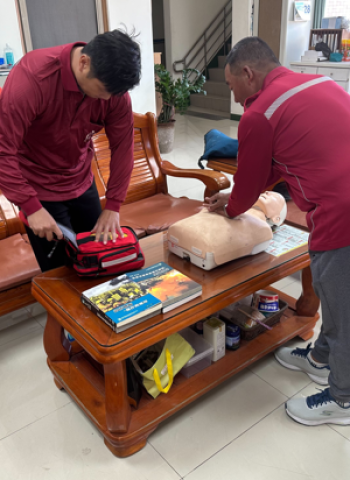 澎湖縣消防局吉貝分隊舉行113年度義勇消防人員常年集中訓練 提升救災技能