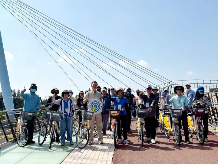 響應聯合國6月3日「世界自行車日」　國環院攜手夥伴號召中部地區環教場所用雙輪體驗環教之美