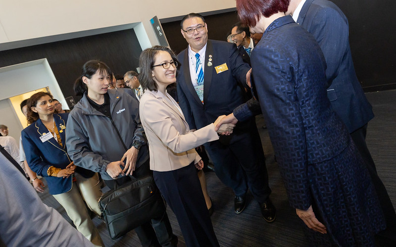 副總統蕭美琴親臨國際同濟會2025年亞太年會，推動「Taiwan Can Help」全球影響力！