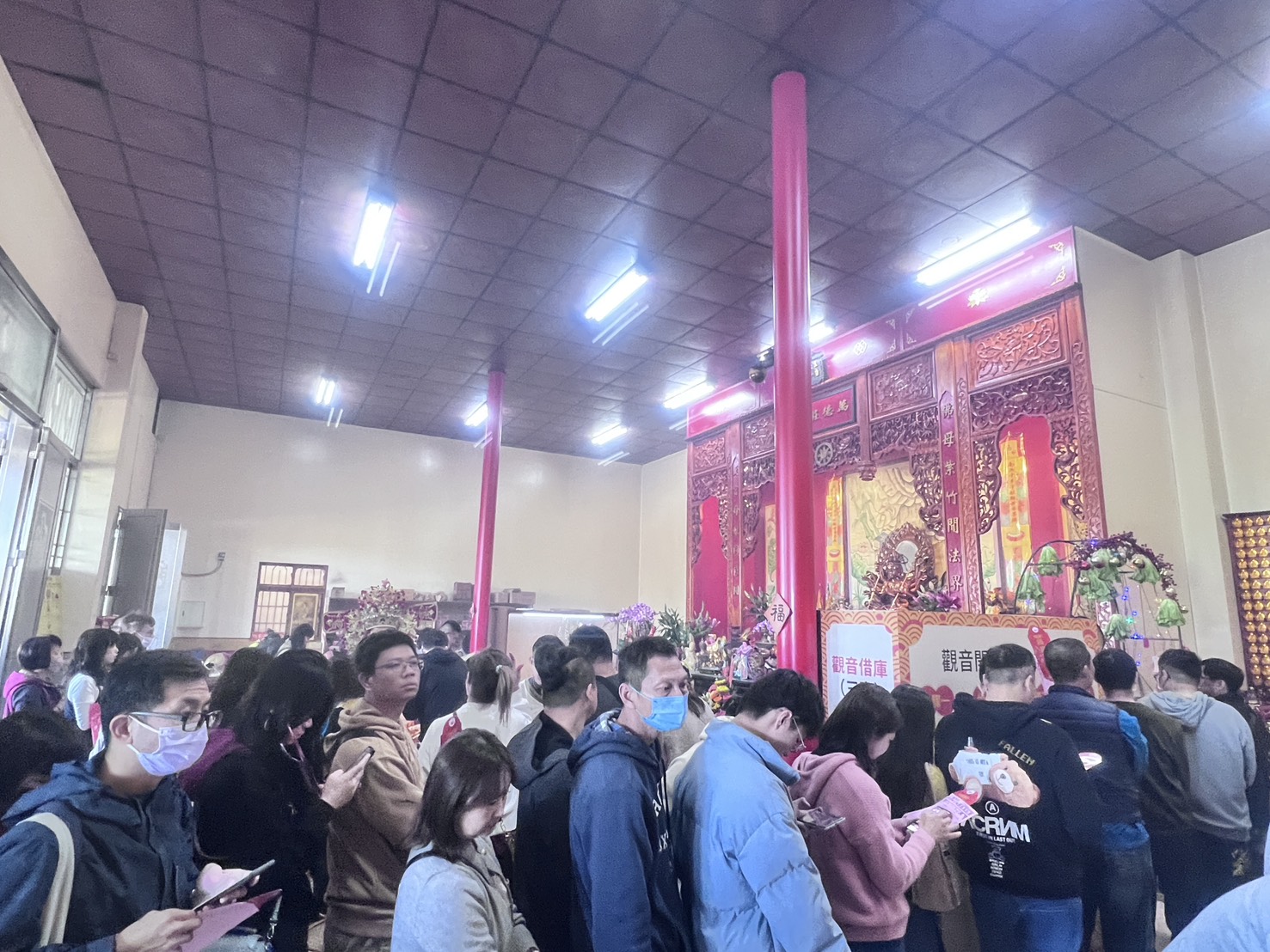 南投龍華宮觀音開庫 這招「借財借運」讓霉運轉紅運