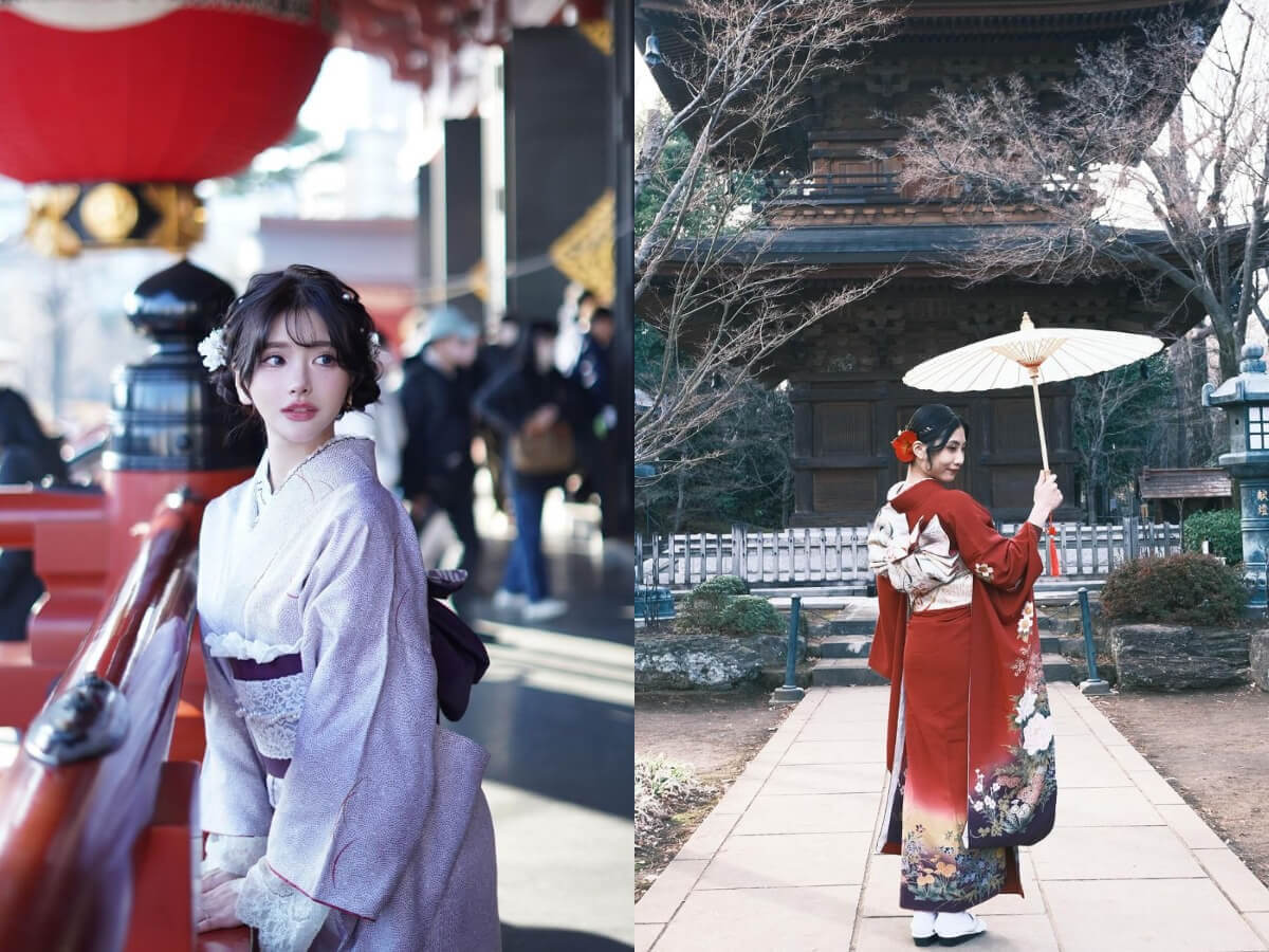 日本自由行|淺草和服體驗精選 浪漫蕾絲和服 會講中文店員