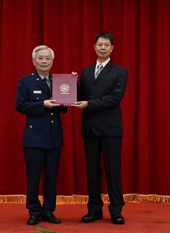 澎湖偵查佐吳宏展獲選警政署婦幼工作楷模 頒獎典禮由署長親自主持