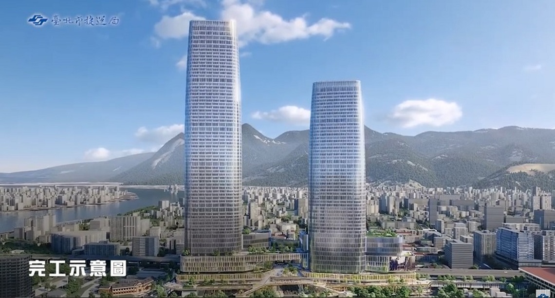 成長日記Part.2曝光！臺北雙星C1/D1已建至19層，臺灣新天際線呼之欲出