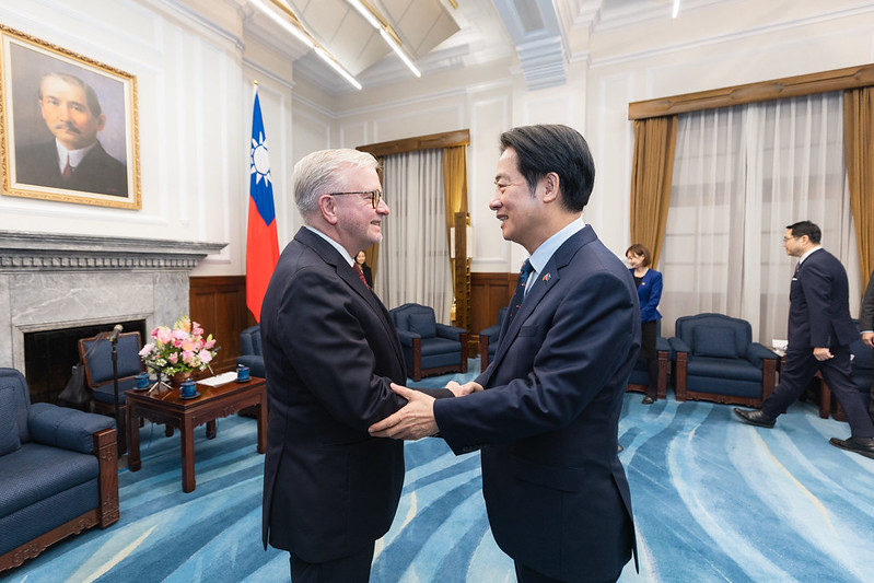 會晤歐洲議會議員團　賴清德總統呼籲臺歐團結合作　攜手守護自由民主與穩定繁榮