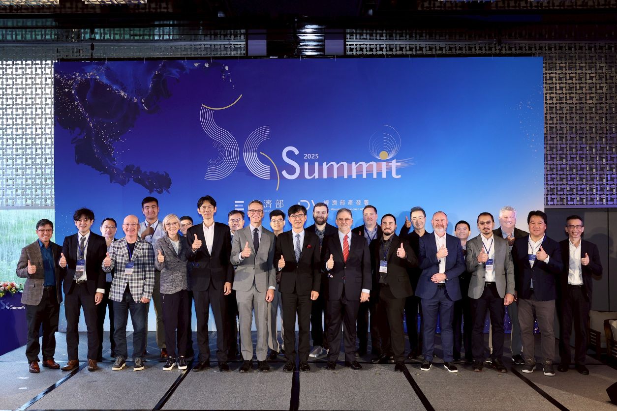 全球電信巨頭齊聚經濟部「2025 5G Summit」 共探次世代通訊國際生態圈新趨勢