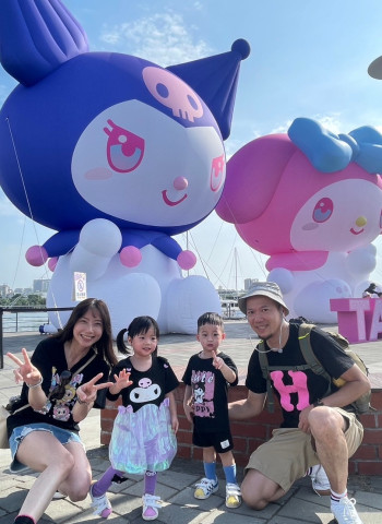 安平遊憩碼頭「美樂蒂與酷洛米」探險展吸引60萬人潮 展期倒數 把握時間來打卡!