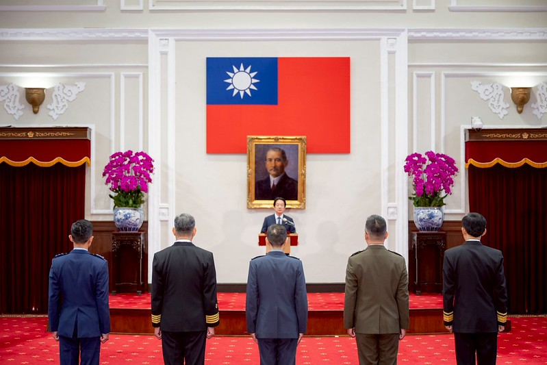 將官晉任授階典禮登場　賴清德總統：強化戰備整備與指揮效能是國家安全關鍵