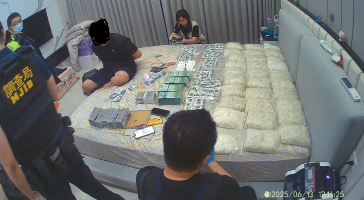 緝毒於內陸實錄!台江國家公園魚塭暗藏「製毒工廠」,甲基安非他命、大麻共220公斤落網