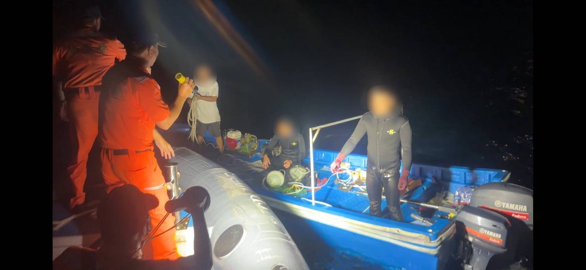 東沙海域危機！中國海警「3101」闖入遭驅離　中國漁船再度越界捕撈　海巡署強勢查扣小舟1艘