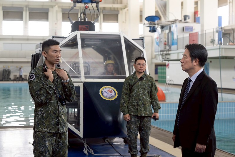 賴清德總統視導高雄國軍訓練中心　強調支持國防預算強化戰力守護臺灣民主自由