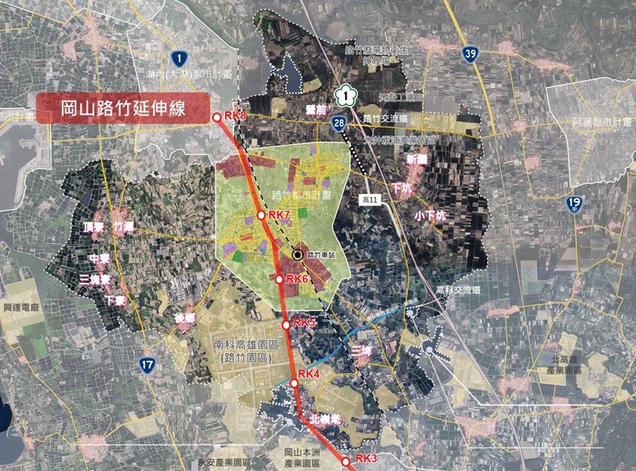 串聯TOD與科技產業S廊帶　高雄市路竹鄉村地區整體規劃邁向宜居宜業智慧新城