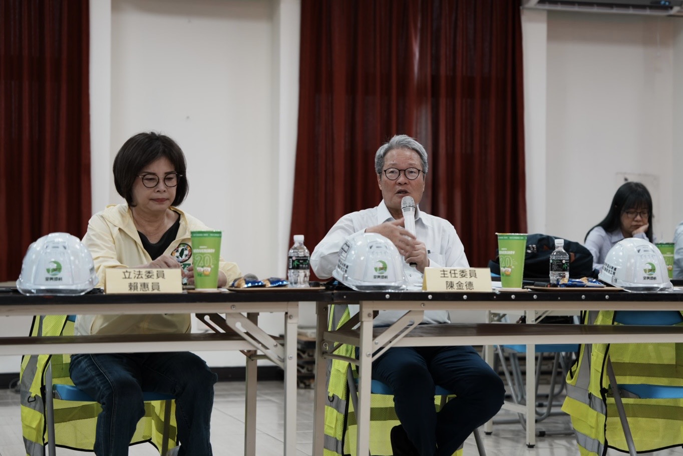 防汛倒數！行政院動員全國防汛整備　陳金德視察學甲M幹線工程進度