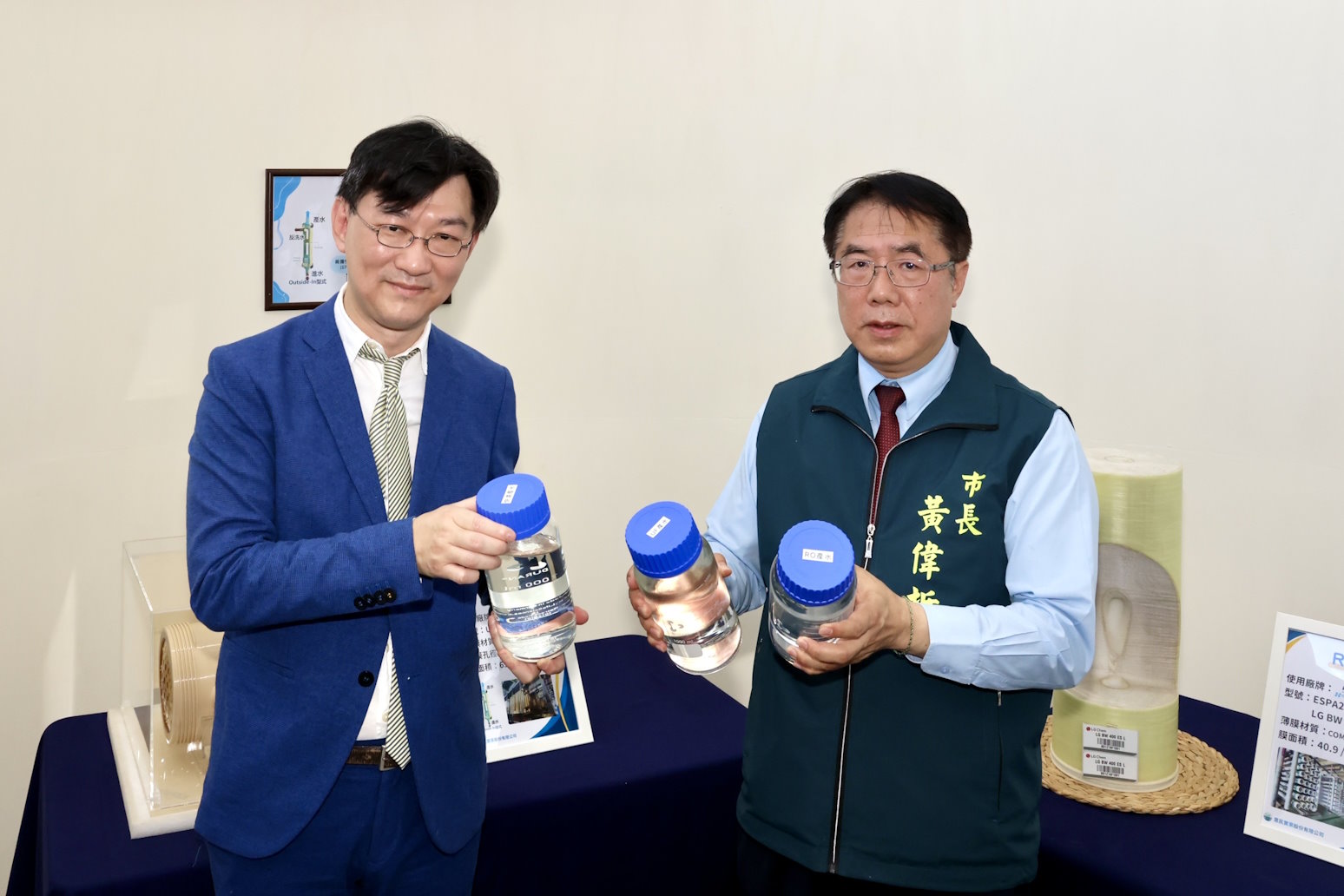 台南仁德再生水廠通水啟用 國內首座 以水換水 打造永續供水新典範