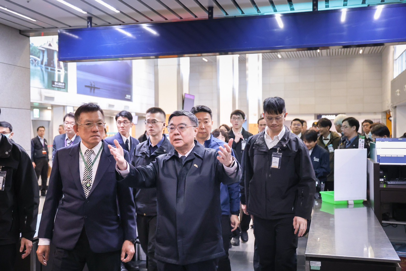 行政院長卓榮泰：臺中國際機場是關鍵樞紐　旅客服務品質與整體量能須與北中南國際級機場接軌