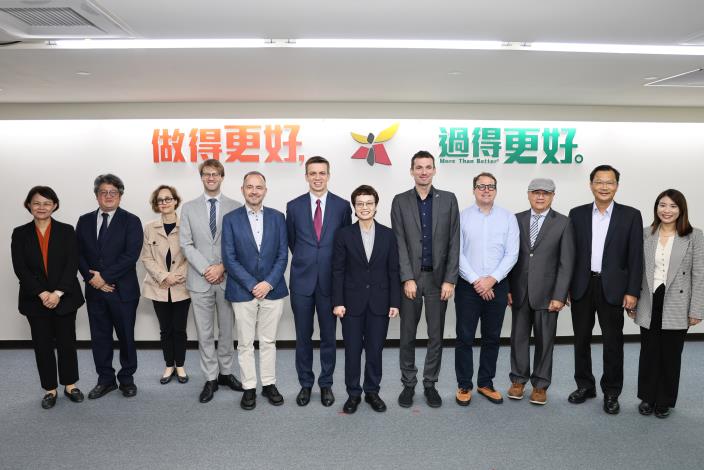 歐盟參訪團拜會臺南市府！黃偉哲市長：共創歐臺產業合作新契機