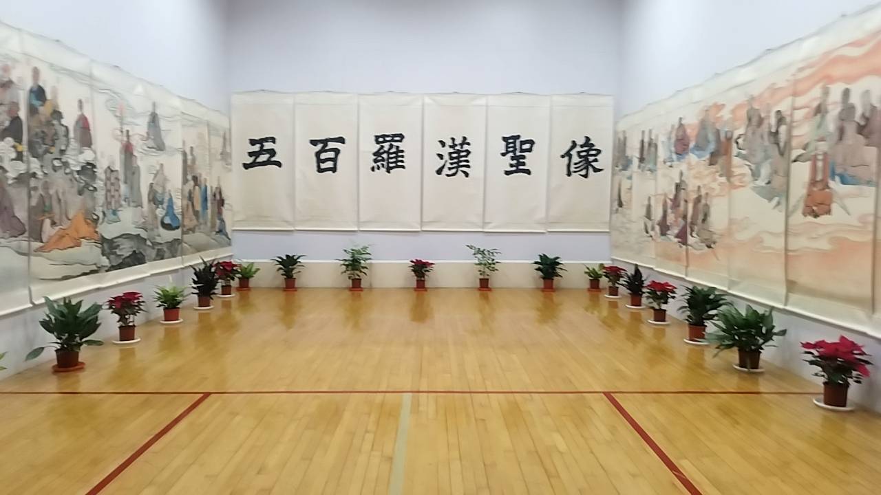 彰化展覽重磅登場！350臺尺宋代「五百羅漢聖像」臨摹巨作亮相