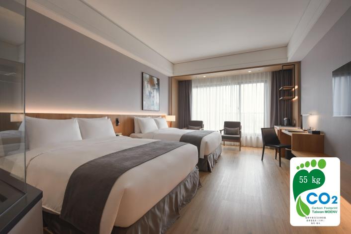 臺南市禧榕軒大飯店獲雲嘉南首家碳足跡標籤 永續觀光再創新里程，打造環保旅宿典範
