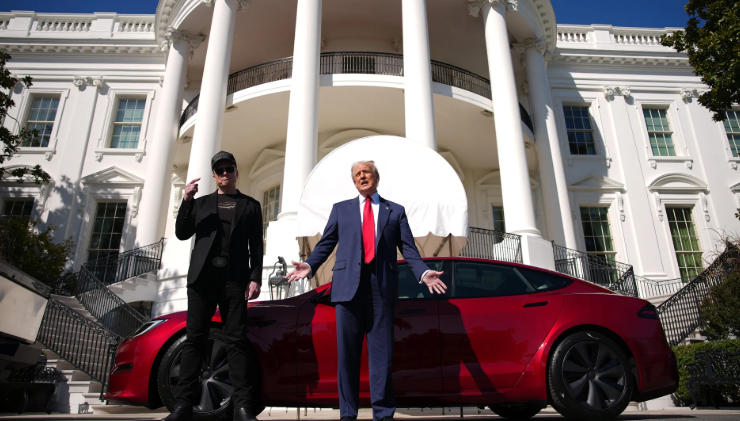 特斯拉股價慘跌5.3%　川普要效率部查馬斯克補助風聲四起 美股投資人憂政策翻盤