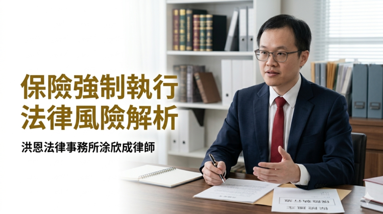 保險被法院強制解約？臺南洪恩法律事務所涂欣成律師教你用四層防護網保住救命錢法院實務一次看