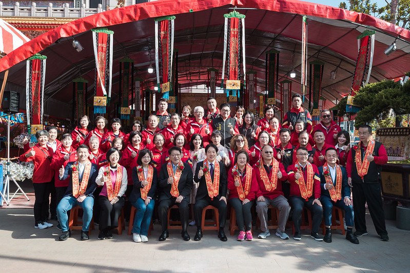 五股賀聖宮謝土祈安三朝清醮大典熱烈舉行！賴清德總統發表關鍵演說，聚焦超高齡社會