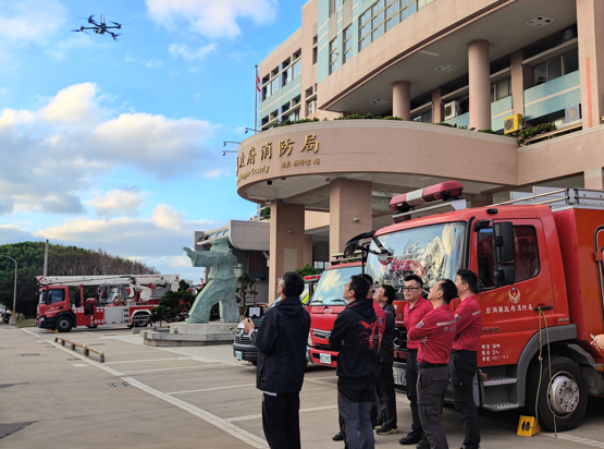 澎湖縣政府引進新型「紅外線熱顯像無人機」 提升救災行動科技化