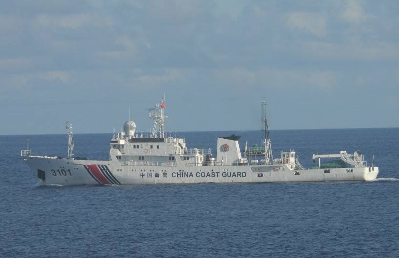 海警船突闖東沙管轄水域　海巡艦嚴密監控驅離　全程紀錄中國動向