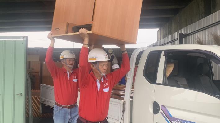 震後安置最新進展！臺南市府攜手志工整頓南水署宿舍 助災民穩定入住