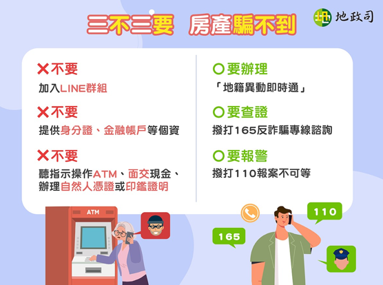 內政部長劉世芳籲民眾申請「地籍異動通知」 抵擋房地產詐騙攻擊