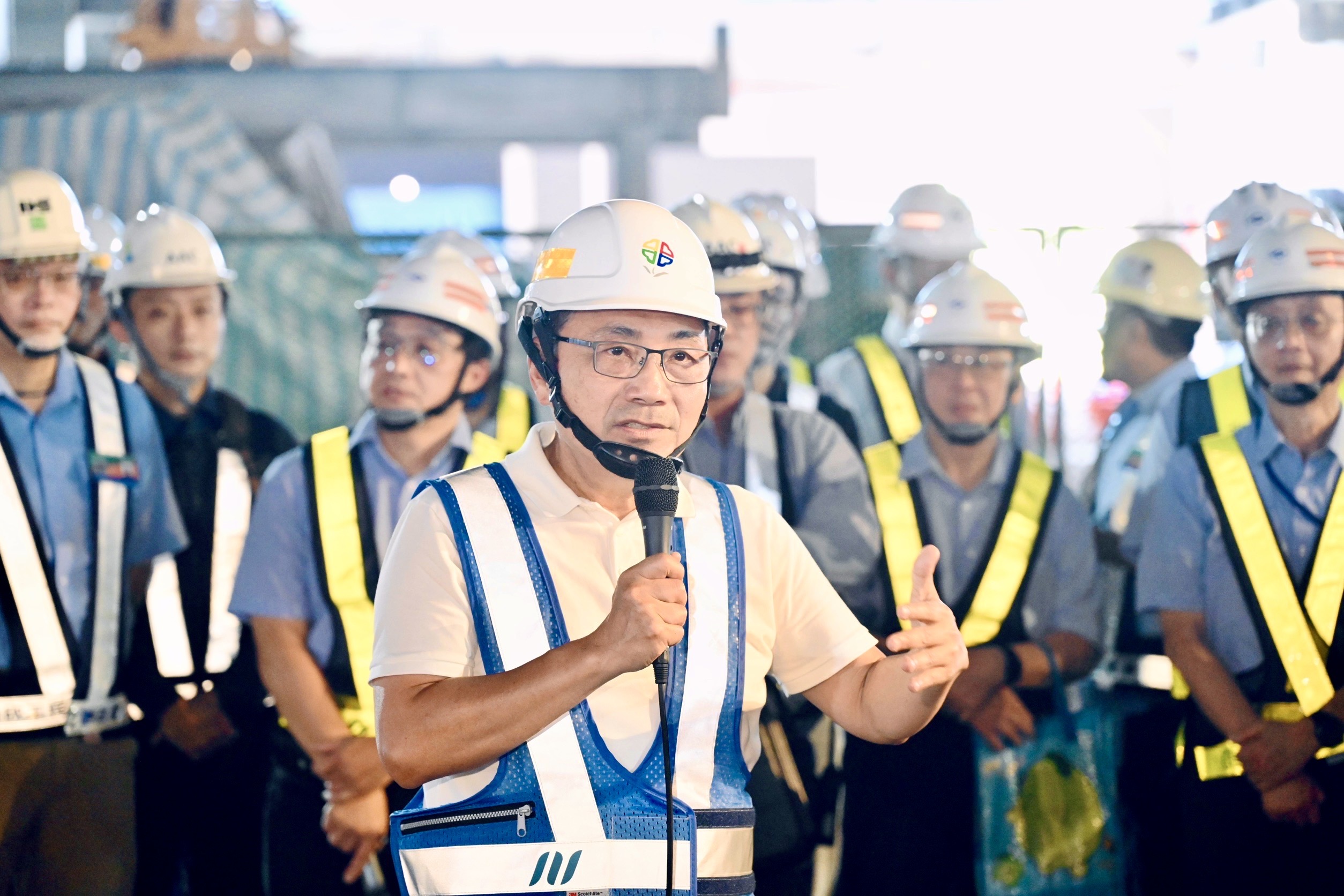 新北市萬大中和線最新進度81.7% 新北市長侯友宜：2027年完工、中和到中正紀念堂僅需14分鐘