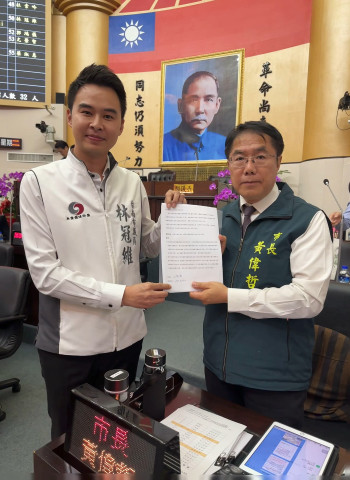 南市議員林冠維關注弱勢兒少療育補助 盼市府延長特殊兒療育補助到18歲