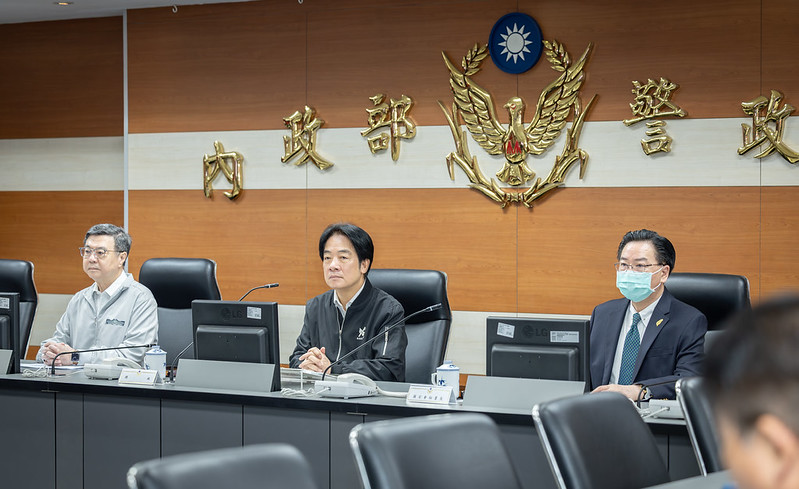 賴清德總統召集跨部會因應　就北市北捷隨機攻擊事件專案進度報告，下令徹查真相、強化制度化反恐維安與民眾安全