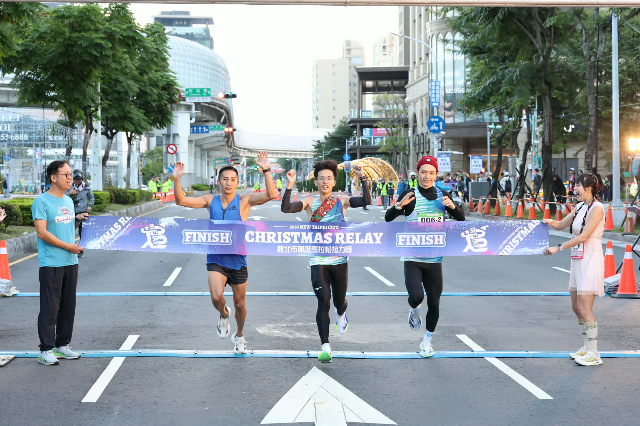 新北歡樂耶誕城系列活動再掀熱潮　2025新北市耶誕馬拉松接力賽12月7日精彩開跑