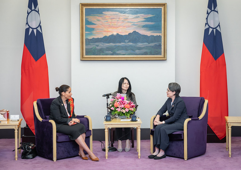 蕭美琴副總統接見法國國民議會訪團　盼持續深化臺法各領域合作及夥伴關係聚焦科技創新