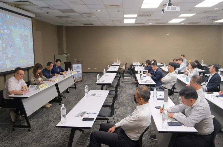 臺中水湳轉運中心招商座談會臺北登場 交通局長葉昭甫:歡迎投資臺中搶先機