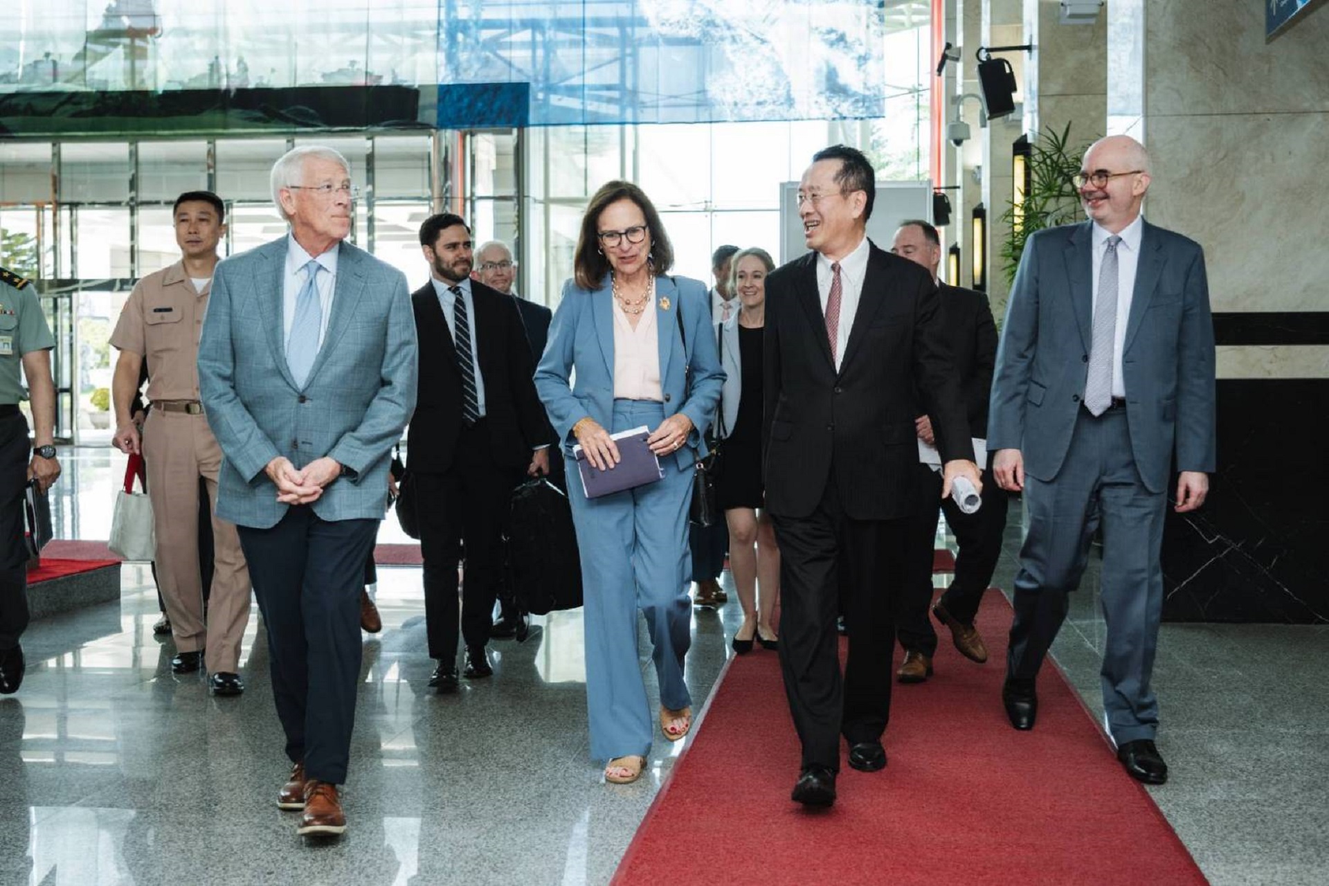 國防部長顧立雄接待美參院軍委會主席Wicker 首度率團訪臺 美方承諾堅定支持臺灣國防安全