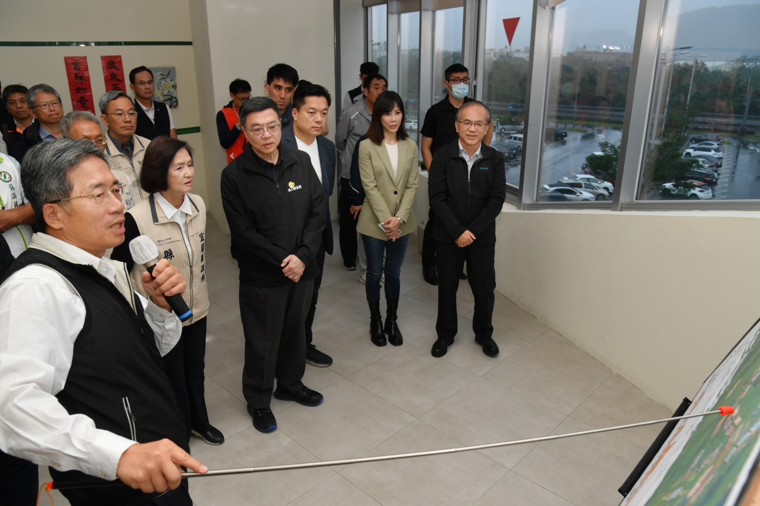 370億巨資打造東部交通動脈 卓榮泰院長親自視察國5銜接蘇花改計畫