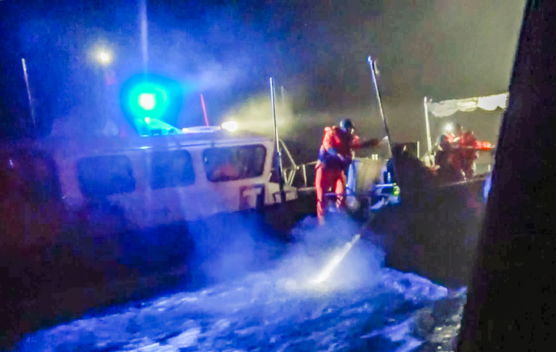 中國三無船闖金門海域遭扣　海巡展現強硬執法立場