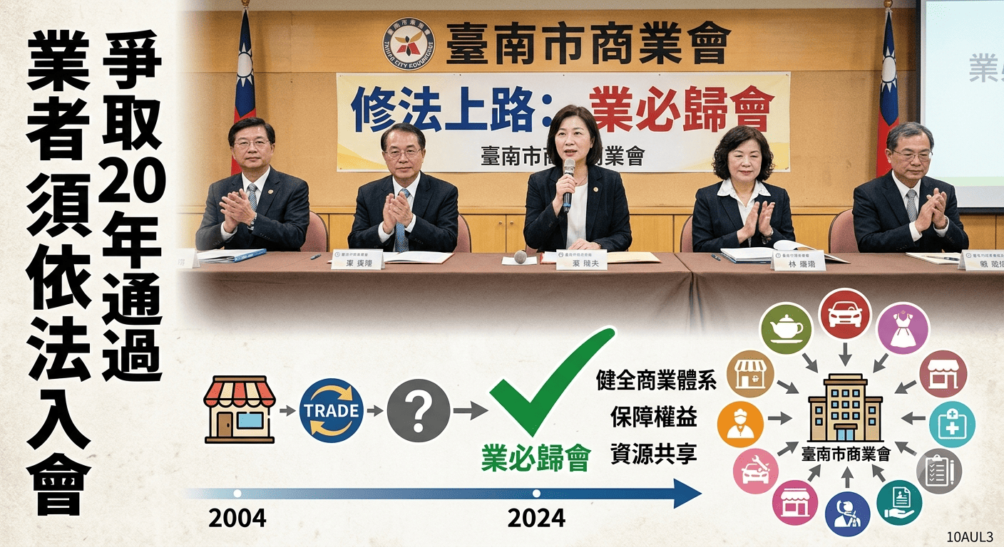 「業必歸會」修法正式上路　業者依法須加入公會、違者恐受罰