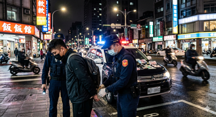 路邊站姿勢異常引警覺　臺北市警察局中正第二分局戰警查獲電子煙毒品案