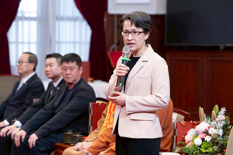 蕭美琴副總統接見金舵獎暨旭青獎得獎人　強調青少年守護工作是社會安全網不可或缺的後盾