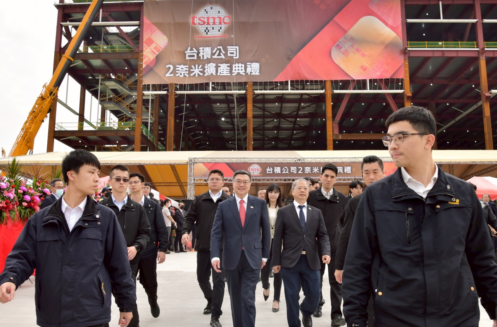 行政院長卓榮泰見證台積公司二奈米擴產典禮，推動「大南方新矽谷」戰略強化臺灣科技實力