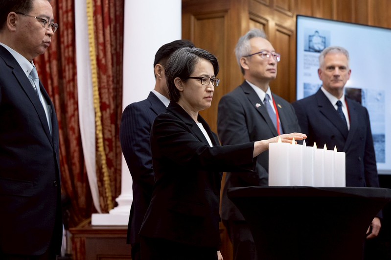 蕭美琴副總統出席國際大屠殺紀念日活動　呼籲以理性與同理心守護民主價值