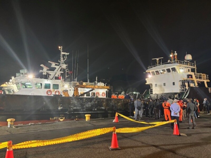 海巡署循線攔檢可疑貨輪　查獲大麻花300多公斤有效瓦解海上毒品走私網絡