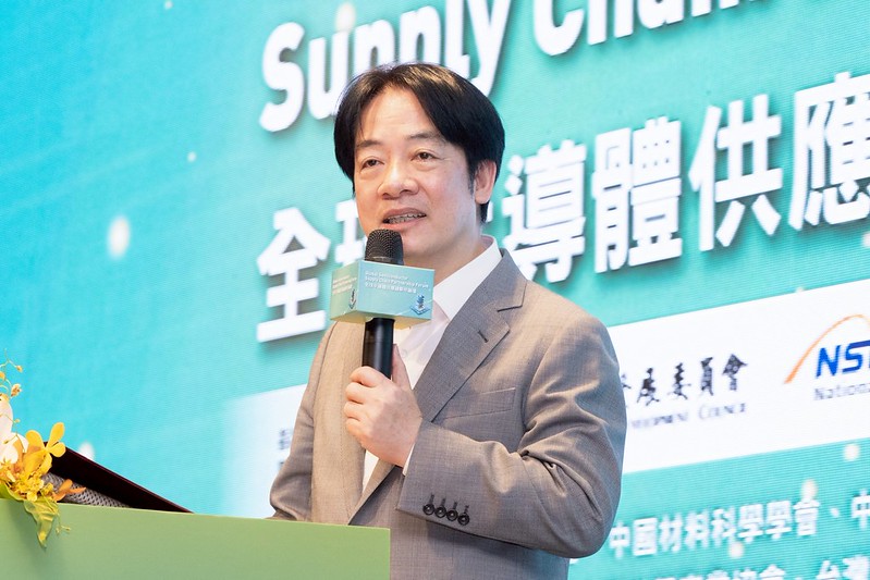 賴清德總統出席全球半導體夥伴論壇　宣示打造臺灣為人工智慧中心國！