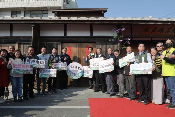 市長黃偉哲推臺南後壁蘭花展!百年碾米廠串聯農村文化 走春賞花不容錯過