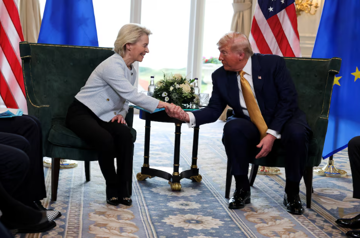 美歐達成15%關稅協議！貿易戰暫緩 歐盟砸6000億 專家憂：風險未除只是表面雙贏